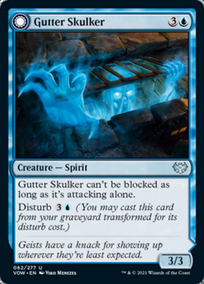 Gutter Skulker // Gutter Shortcut [Innistrad: Crimson Vow] | Jack's On Queen