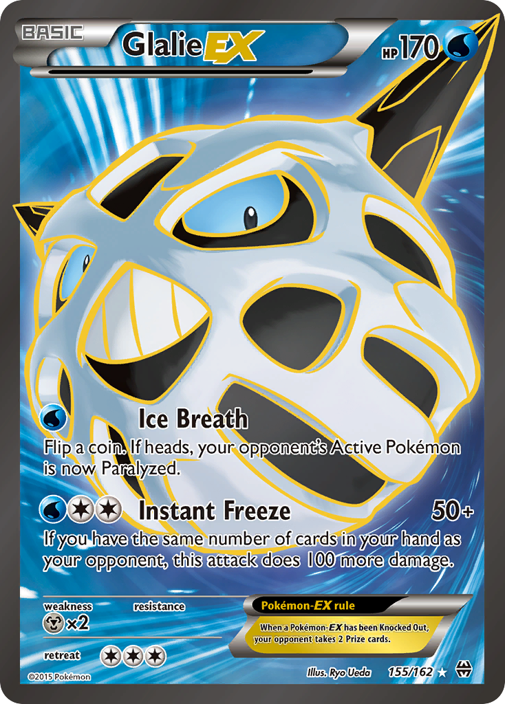 Glalie EX (155/162) [XY: BREAKthrough] | Jack's On Queen