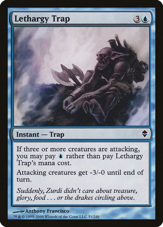 Lethargy Trap [Zendikar] | Jack's On Queen