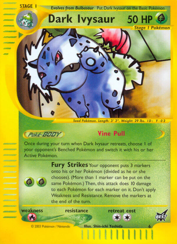 Dark Ivysaur (6) [Best of Promos] | Jack's On Queen