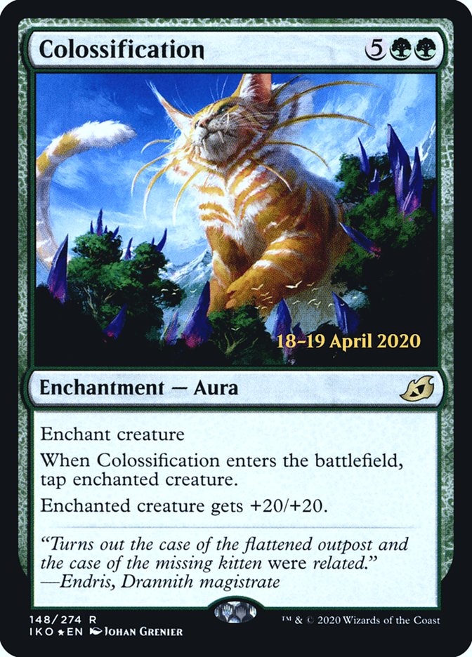 Colossification  [Ikoria: Lair of Behemoths Prerelease Promos] | Jack's On Queen