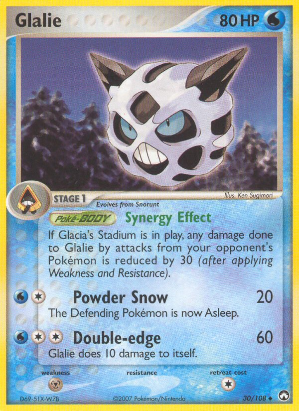 Glalie (30/108) [EX: Power Keepers] | Jack's On Queen