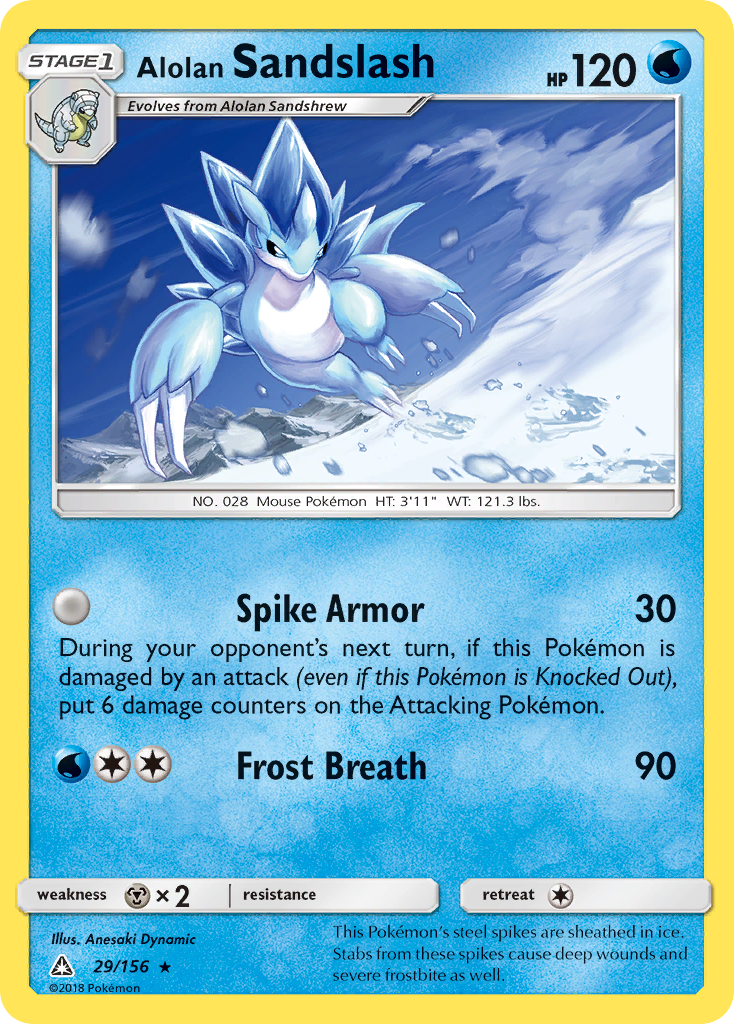 Alolan Sandslash (29/156) [Sun & Moon: Ultra Prism] | Jack's On Queen