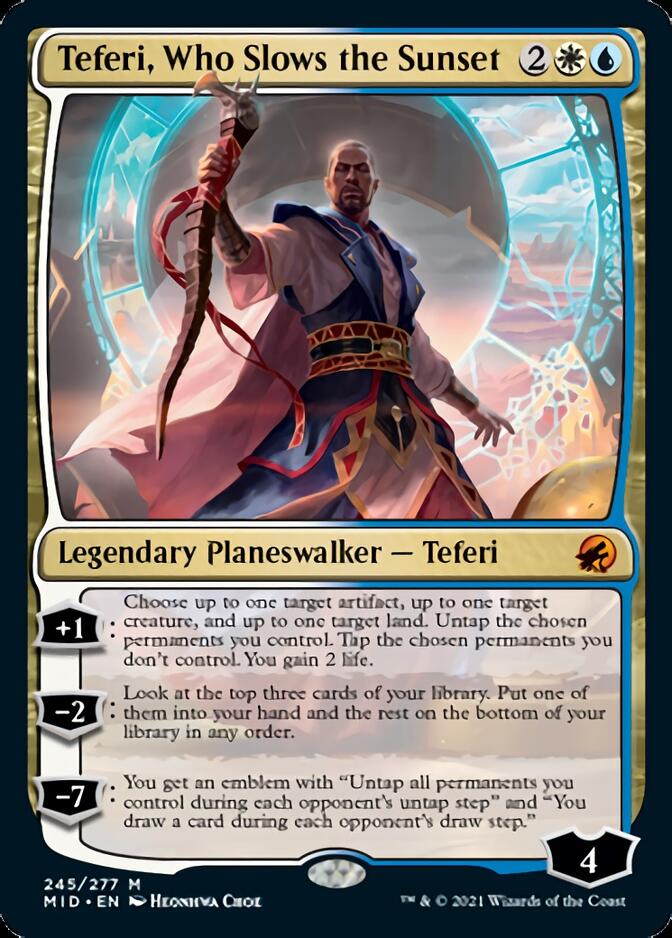 Teferi, Who Slows the Sunset [Innistrad: Midnight Hunt] | Jack's On Queen