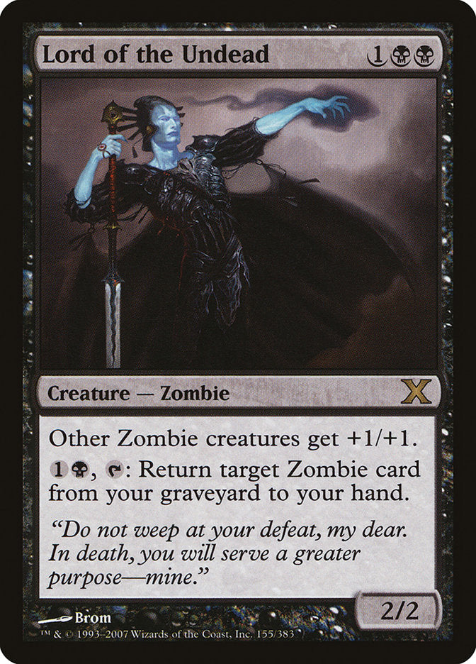Lord of the Undead [Tenth Edition] | Jack's On Queen