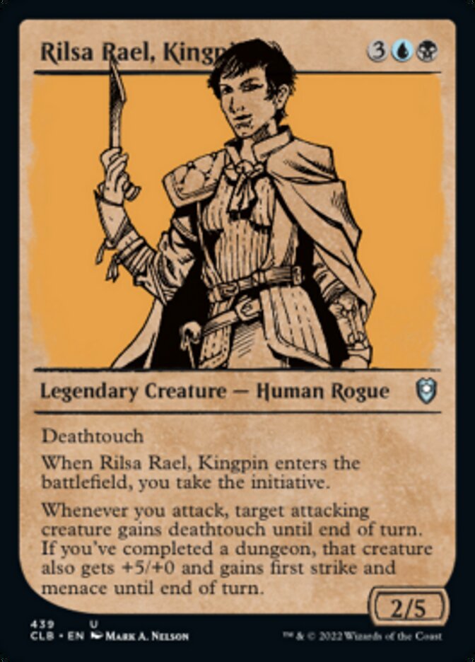 Rilsa Rael, Kingpin (Showcase) [Commander Legends: Battle for Baldur's Gate] | Jack's On Queen