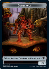 Construct (015) // Blood (017) Double-sided Token [Challenger Decks 2022 Tokens] | Jack's On Queen