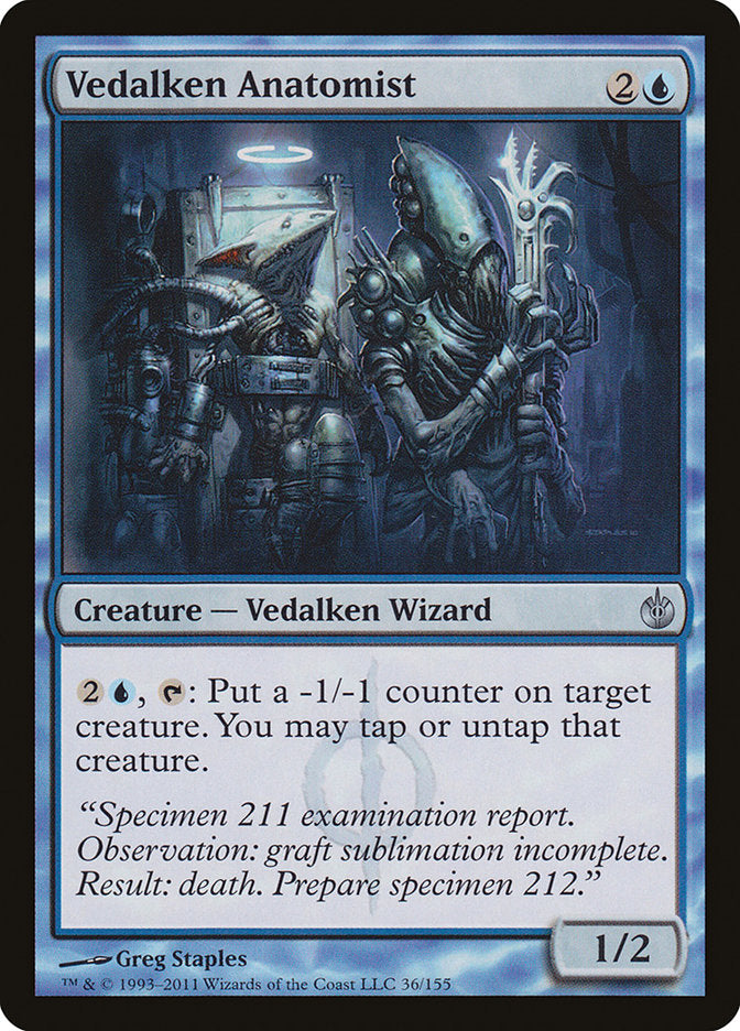 Vedalken Anatomist [Mirrodin Besieged] | Jack's On Queen