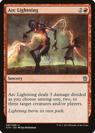 Arc Lightning [Khans of Tarkir] | Jack's On Queen