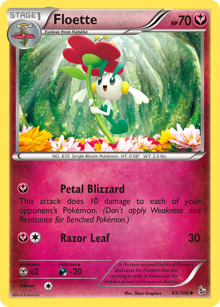 Floette (65/106) [XY: Flashfire] | Jack's On Queen