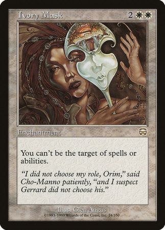 Ivory Mask [Mercadian Masques] | Jack's On Queen