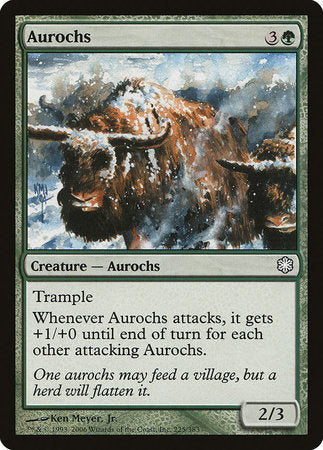 Aurochs [Coldsnap Theme Decks] | Jack's On Queen