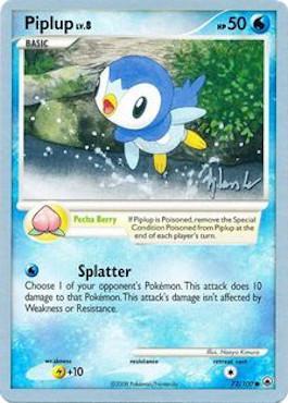 Piplup LV.8 (72/100) (Empotech - Dylan Lefavour) [World Championships 2008] | Jack's On Queen