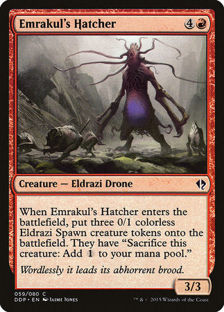 Emrakul's Hatcher [Duel Decks: Zendikar vs. Eldrazi] | Jack's On Queen