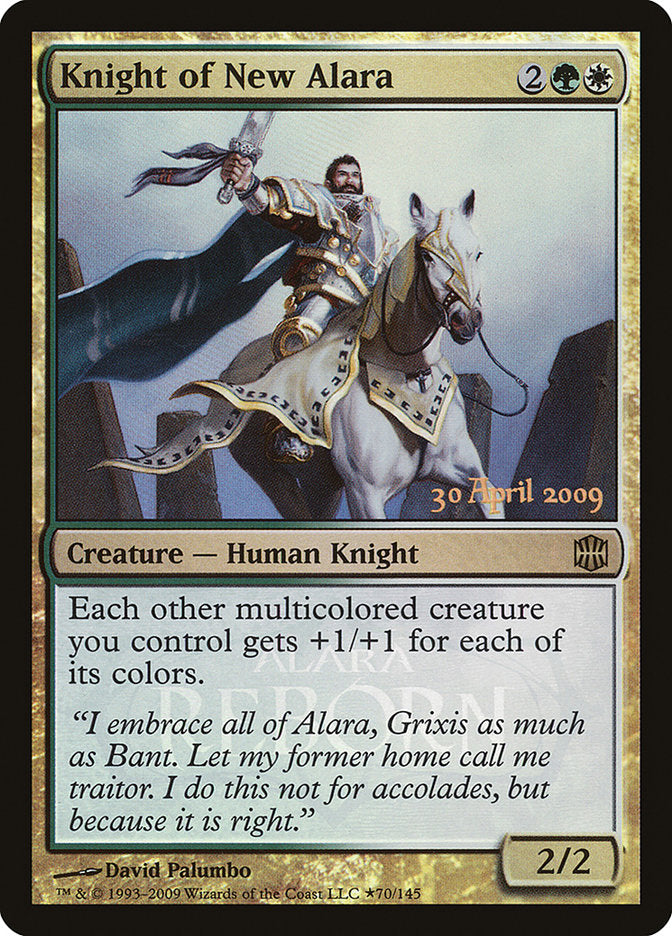 Knight of New Alara (Launch) [Alara Reborn Promos] | Jack's On Queen