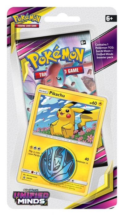 Sun & Moon: Unified Minds - Single Pack Blister (Pikachu) | Jack's On Queen