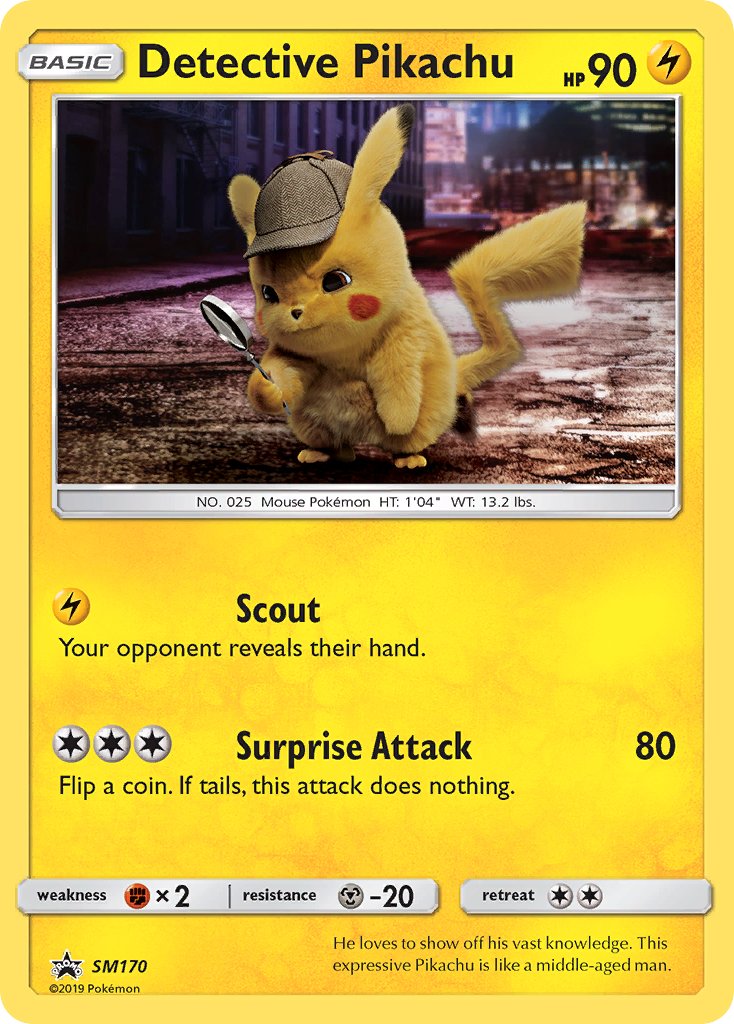Detective Pikachu (SM170) [Sun & Moon: Black Star Promos] | Jack's On Queen