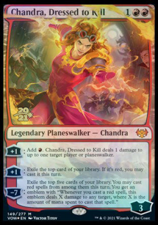 Chandra, Dressed to Kill [Innistrad: Crimson Vow Prerelease Promos] | Jack's On Queen