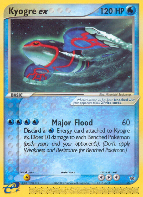 Kyogre ex (001) [Nintendo: Black Star Promos] | Jack's On Queen