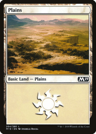 Plains (264) [Core Set 2019] | Jack's On Queen