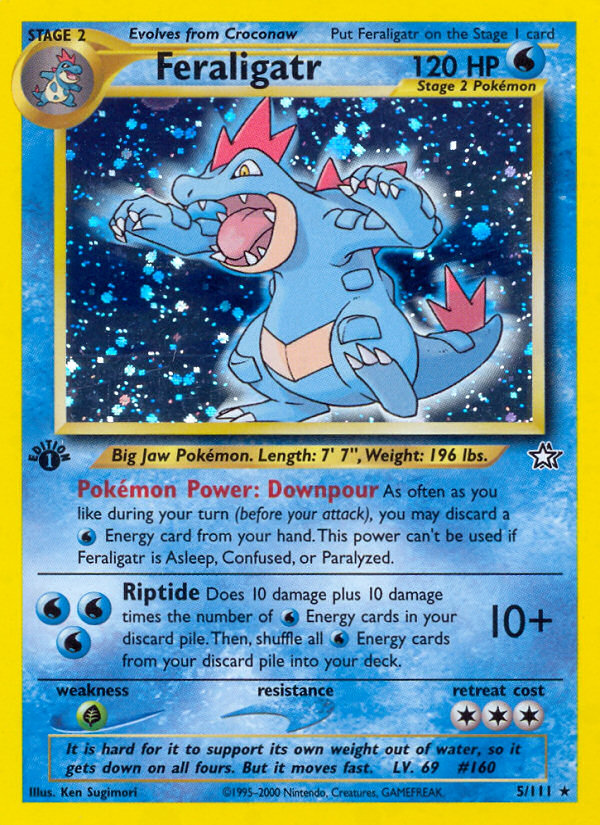 Feraligatr (5/111) [Neo Genesis 1st Edition] | Jack's On Queen