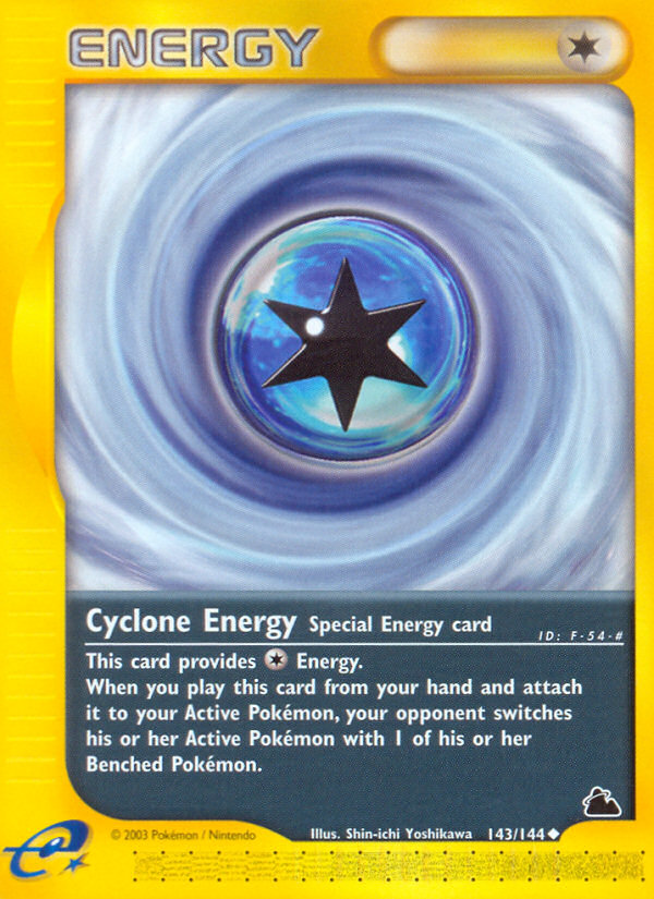 Cyclone Energy (143/144) [Skyridge] | Jack's On Queen