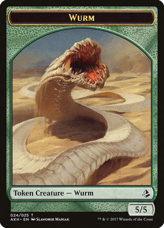 Wurm Token [Amonkhet Tokens] | Jack's On Queen