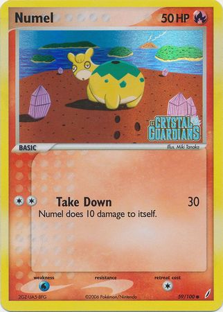 Numel (59/100) (Stamped) [EX: Crystal Guardians] | Jack's On Queen