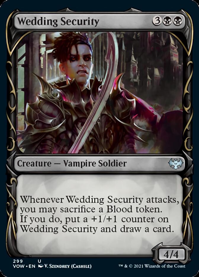 Wedding Security (Showcase Fang Frame) [Innistrad: Crimson Vow] | Jack's On Queen