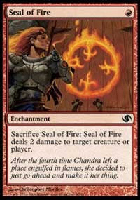 Seal of Fire [Duel Decks: Jace vs. Chandra] | Jack's On Queen