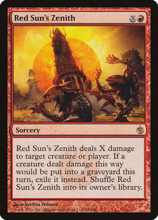 Red Sun's Zenith [Mirrodin Besieged] | Jack's On Queen