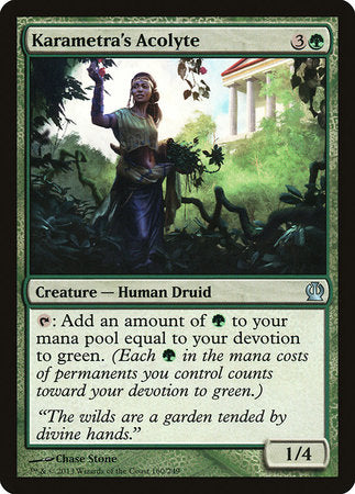 Karametra's Acolyte [Theros] | Jack's On Queen