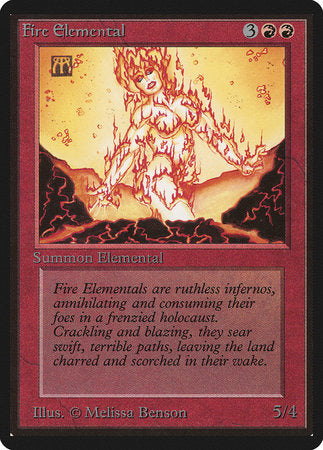 Fire Elemental [Limited Edition Beta] | Jack's On Queen