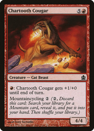 Chartooth Cougar [Commander 2011] | Jack's On Queen