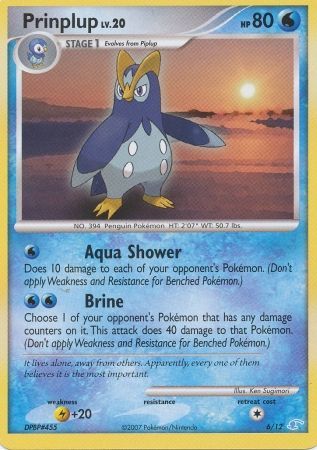 Prinplup (6/12) [Diamond & Pearl: Trainer Kit - Manaphy] | Jack's On Queen