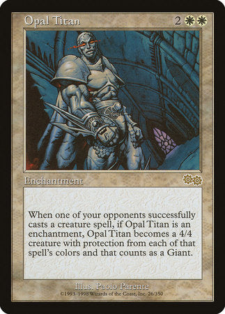 Opal Titan [Urza's Saga] | Jack's On Queen