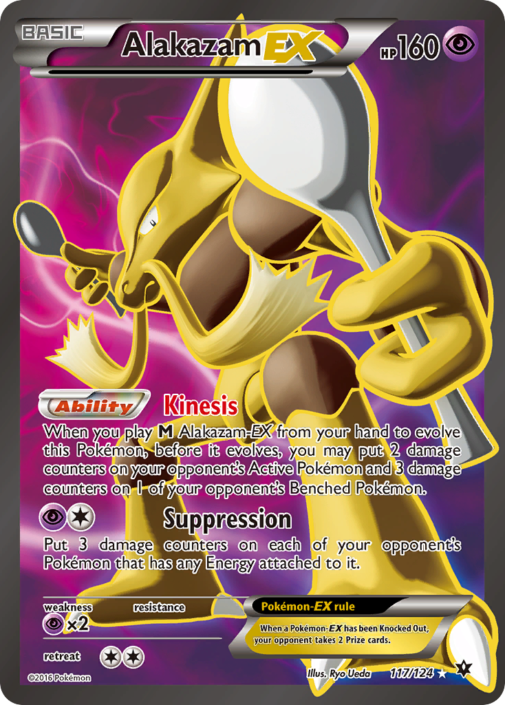 Alakazam EX (117/124) [XY: Fates Collide] | Jack's On Queen