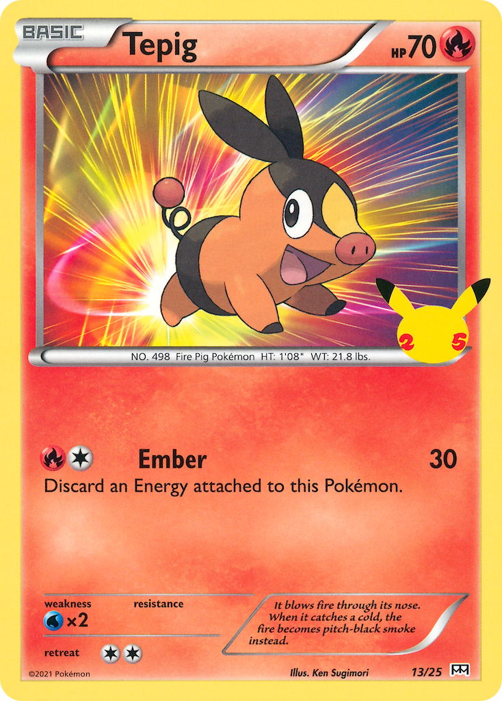 Tepig (13/25) [McDonald's 25th Anniversary] | Jack's On Queen