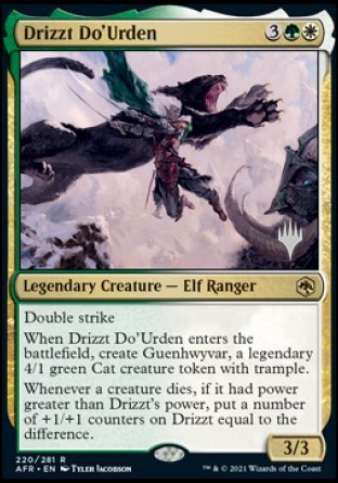 Drizzt Do'Urden (Promo Pack) [Dungeons & Dragons: Adventures in the Forgotten Realms Promos] | Jack's On Queen