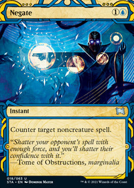 Negate (Etched Foil) [Strixhaven Mystical Archive] | Jack's On Queen