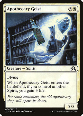 Apothecary Geist [Shadows over Innistrad] | Jack's On Queen