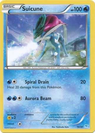 Suicune (14/30) [XY: Trainer Kit 3 - Suicune] | Jack's On Queen