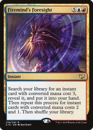 Firemind's Foresight [Commander 2015] | Jack's On Queen