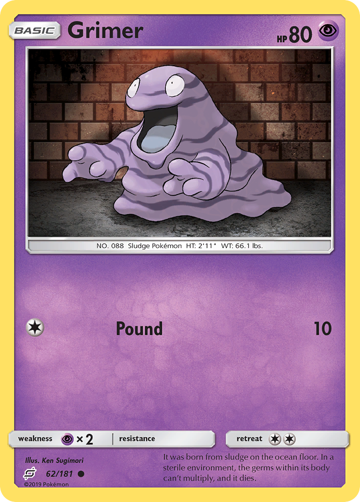 Grimer (62/181) [Sun & Moon: Team Up] | Jack's On Queen