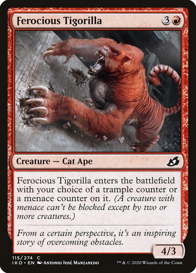Ferocious Tigorilla [Ikoria: Lair of Behemoths] | Jack's On Queen