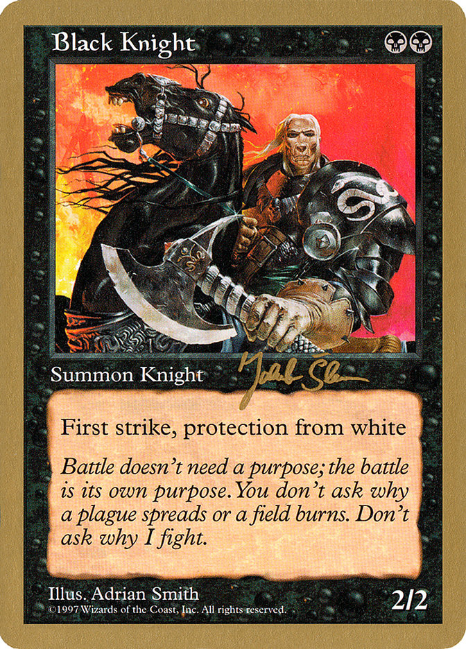 Black Knight (Jakub Slemr) [World Championship Decks 1997] | Jack's On Queen