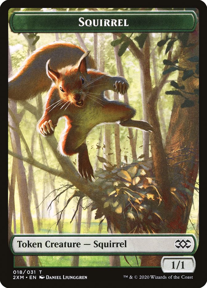 Squirrel Token [Double Masters] | Jack's On Queen