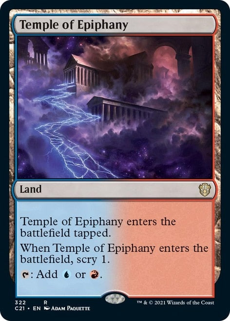 Temple of Epiphany [Commander 2021] | Jack's On Queen