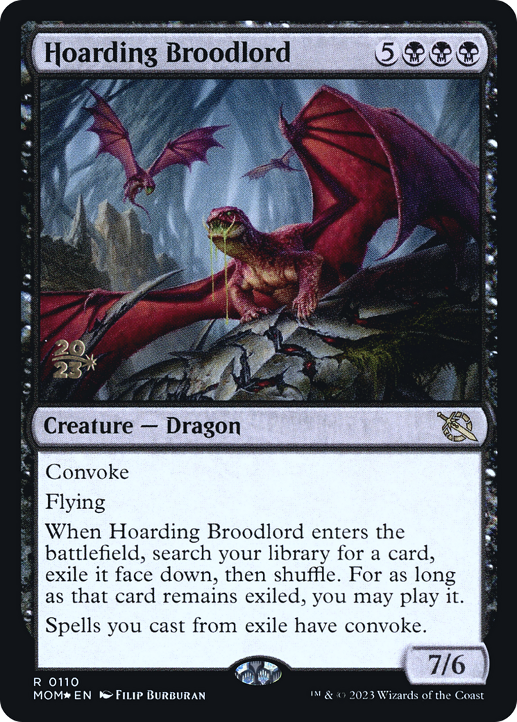 Hoarding Broodlord [March of the Machine Prerelease Promos] | Jack's On Queen