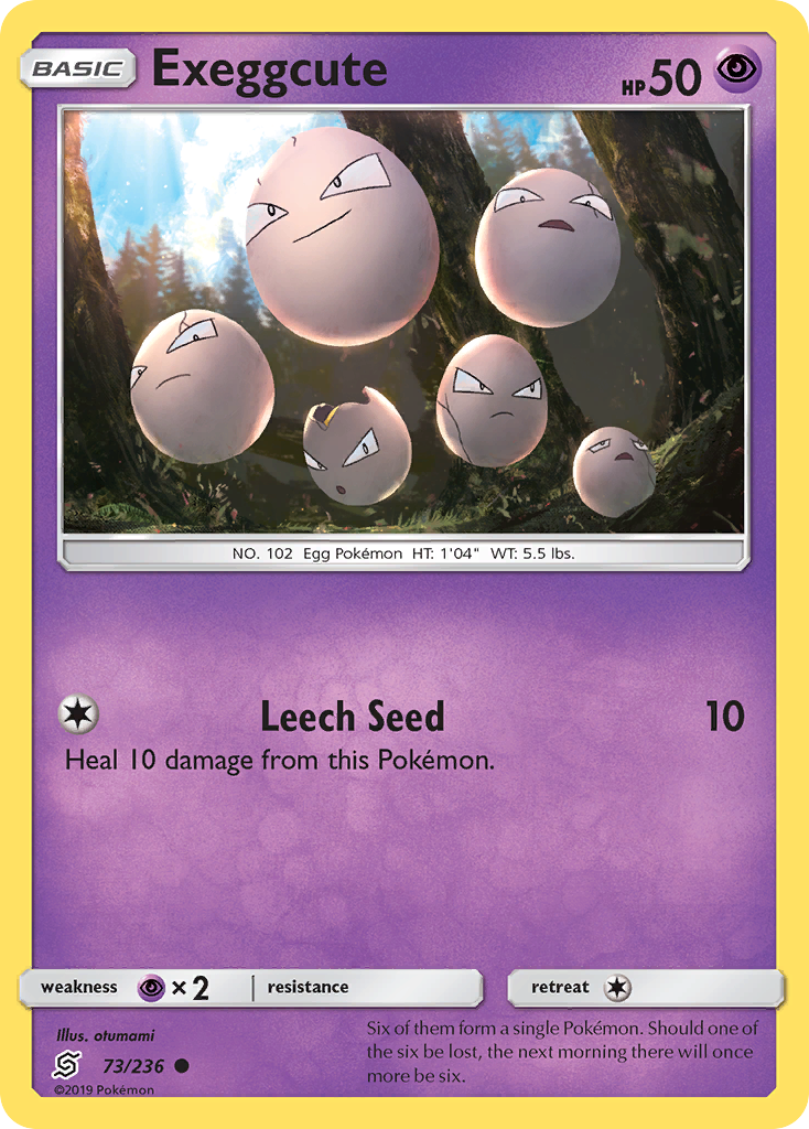 Exeggcute (73/236) [Sun & Moon: Unified Minds] | Jack's On Queen